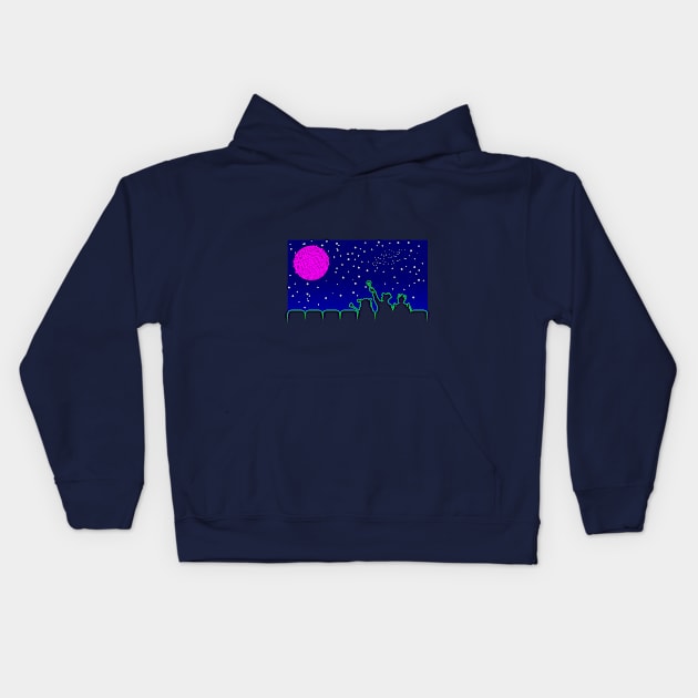 Mystery Science Timey-Wimey Kids Hoodie by DJ O'Hea